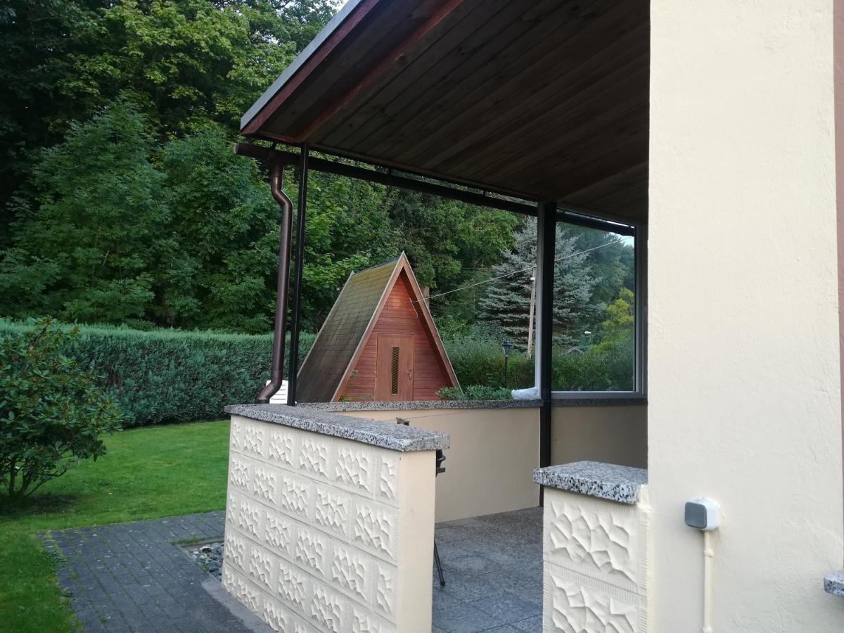 Ferienhaus Am Wald Loissin Esterno foto