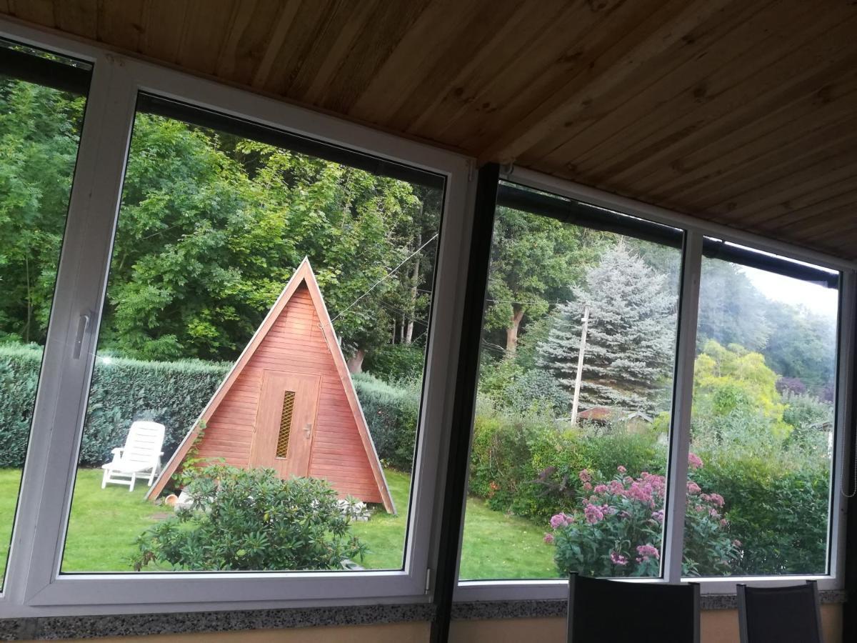 Ferienhaus Am Wald Loissin Esterno foto